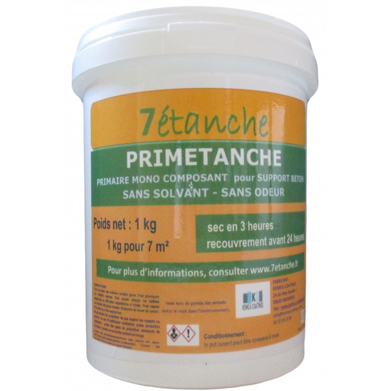 Primaire mono composant pour support béton PRIMETANCHE | 7etanche